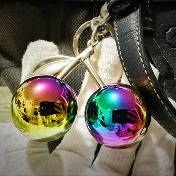 Vintage Y2K Coach 2006 Black Tote Bag shoulder bag - Picture 11 of 16